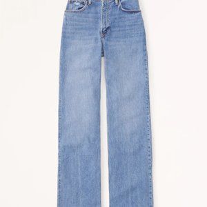 ABERCROMBIE & FITCH High Rise 90s Relaxed Jean | size: 29/8R